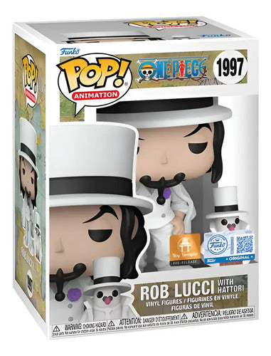 Funko Pop Rob Lucci W/hattori Toy Temple Pr Exclusivo