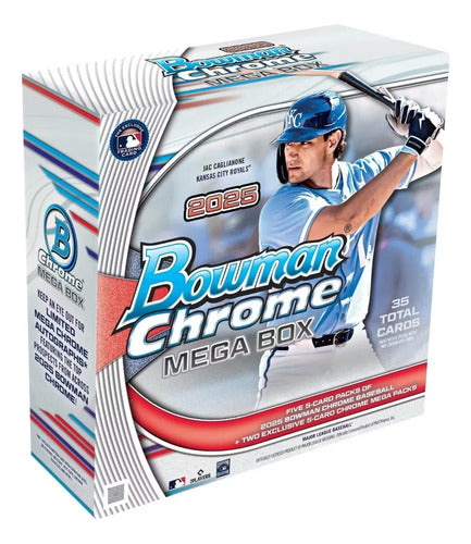 Topps Bowman Chrome Mlb 2025 - Mega Box