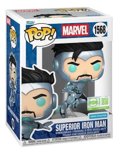 Funko Pop Marvel Superior Iron Man 1568 Le Ultra - 5,000 Pcs