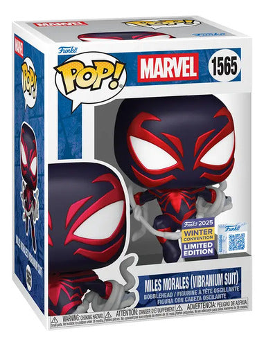 Funko Pop Marvel Miles Morales 1565 Winter Convention 2025