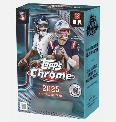 Topps Chrome 2025 Nfl - Value Box (caja Sellada)
