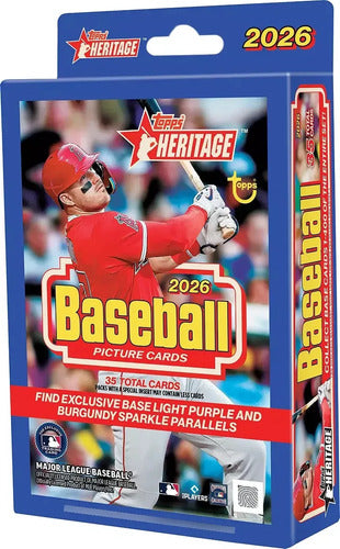 Topps 2026 Beisbol Heritage Hanger Box (caja Sellada)