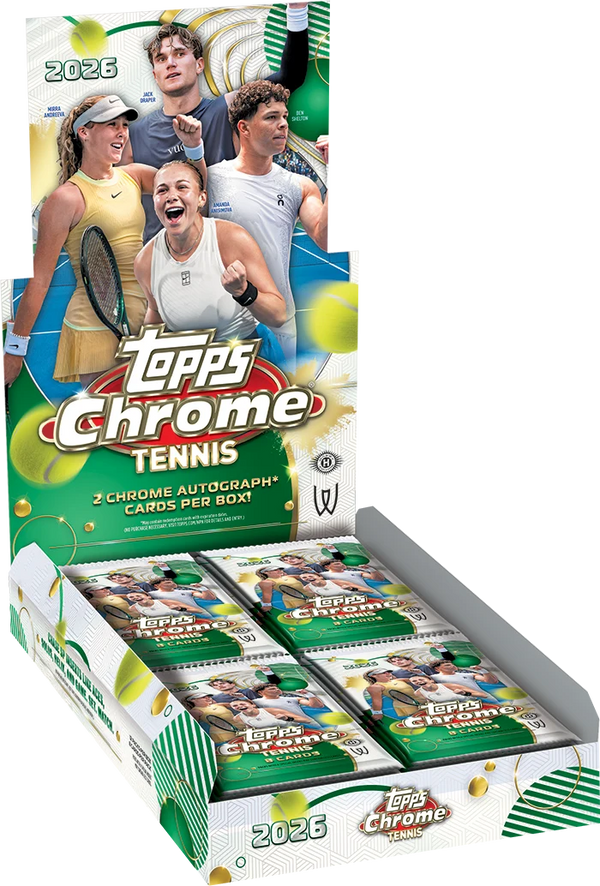 Topps Chrome Tennis 2026 - Hobby Box