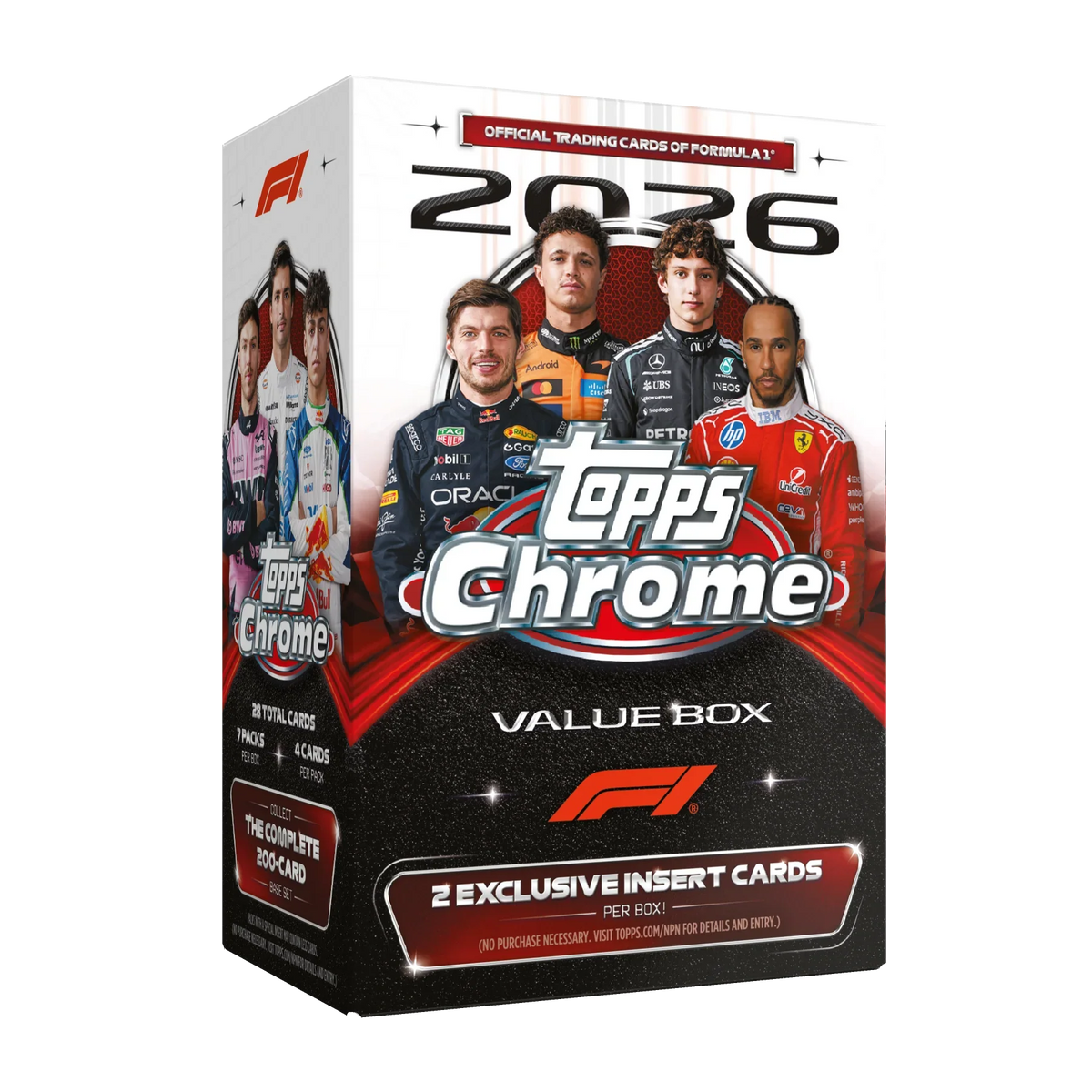 Topps Chrome Formula 1 2026 - Value Box
