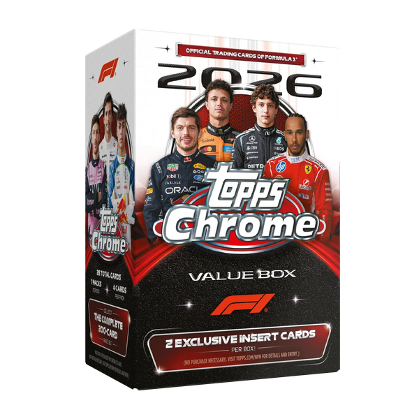 Topps Chrome Formula 1 2026 - Value Box