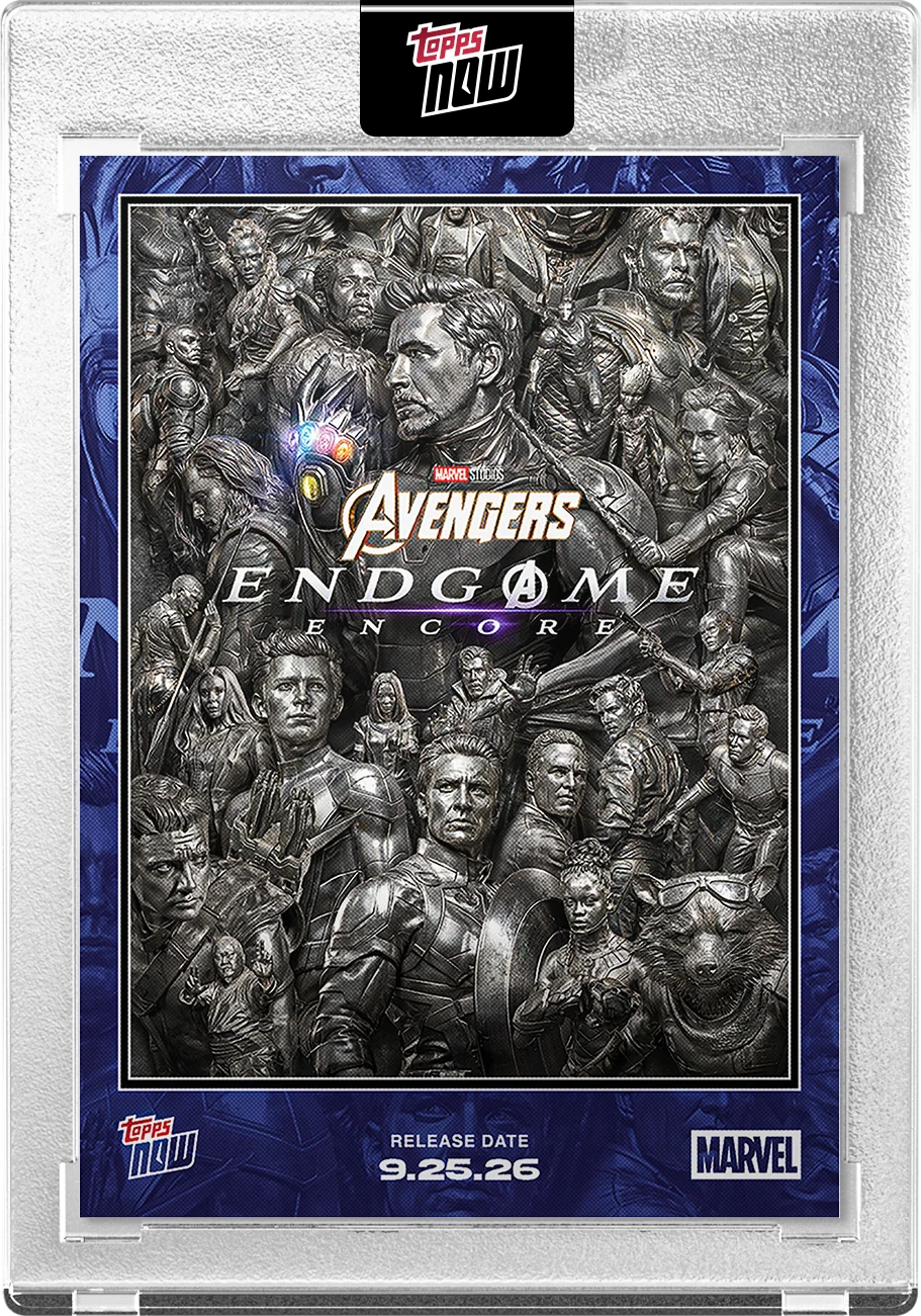 Topps NOW 2026 Marvel Avengers End Game Encore
