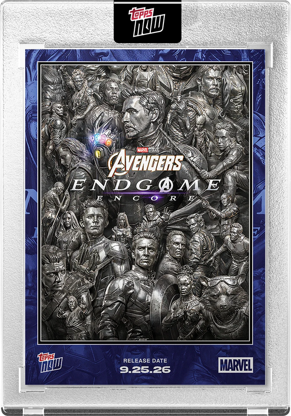 Topps NOW 2026 Marvel Avengers End Game Encore