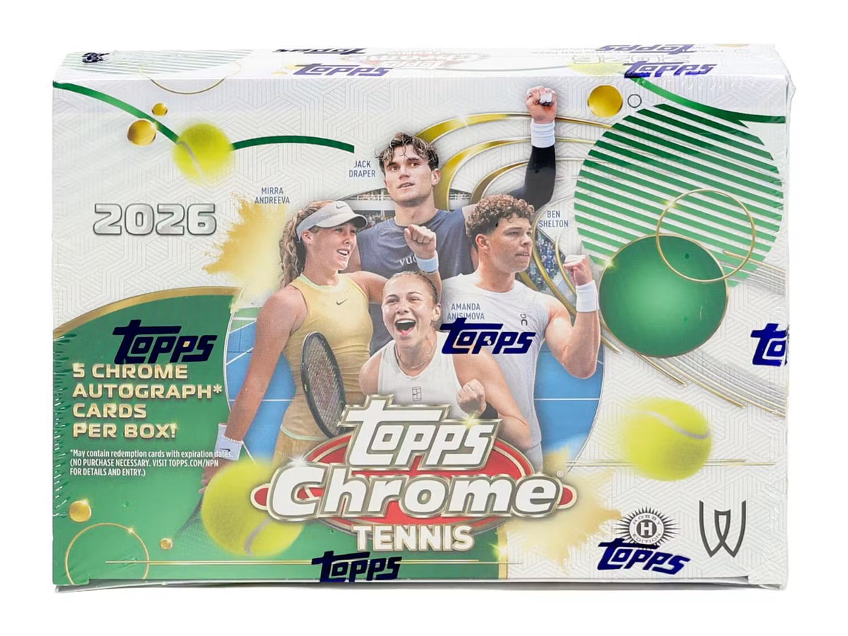 Topps Chrome Tennis 2026 - Breakers Delight
