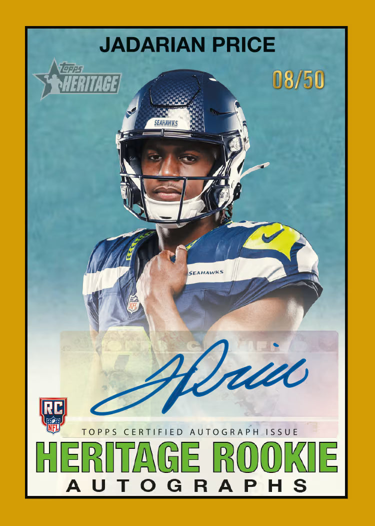 Topps Heritage NFL Football 2026 - Hobby Box