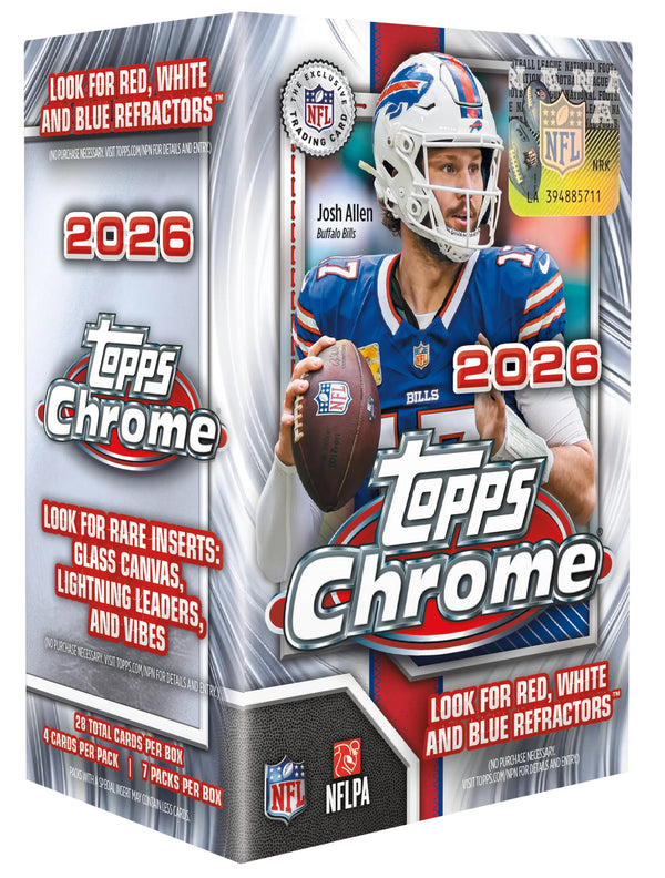 Topps Chrome NFL 2026 - Value Box