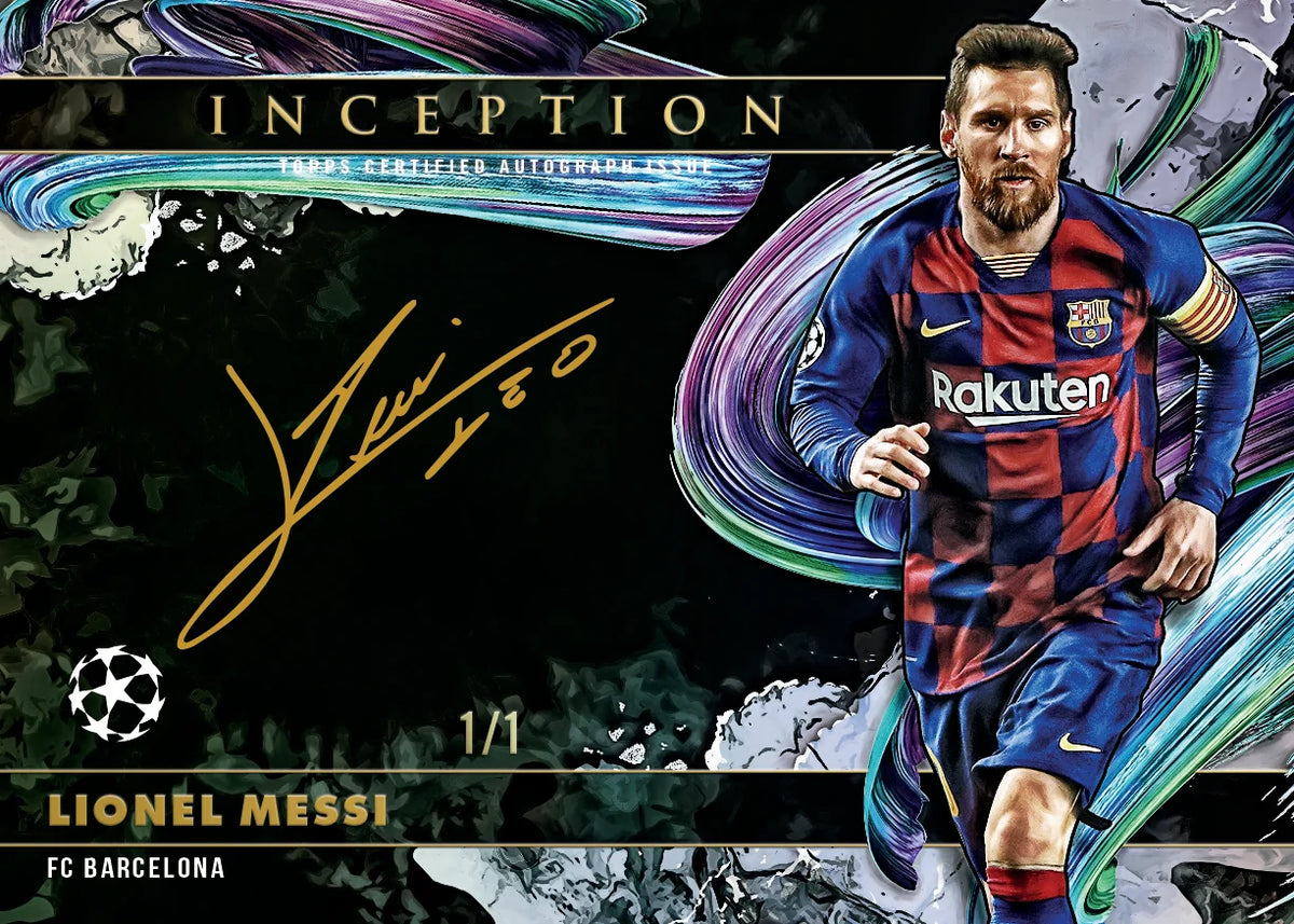 Topps Inception UEFA Competitions 2025/26 - Hobby Box