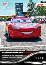 Topps NOW - Lightning McQueen - Formula 1 2026 - Card 55 mini