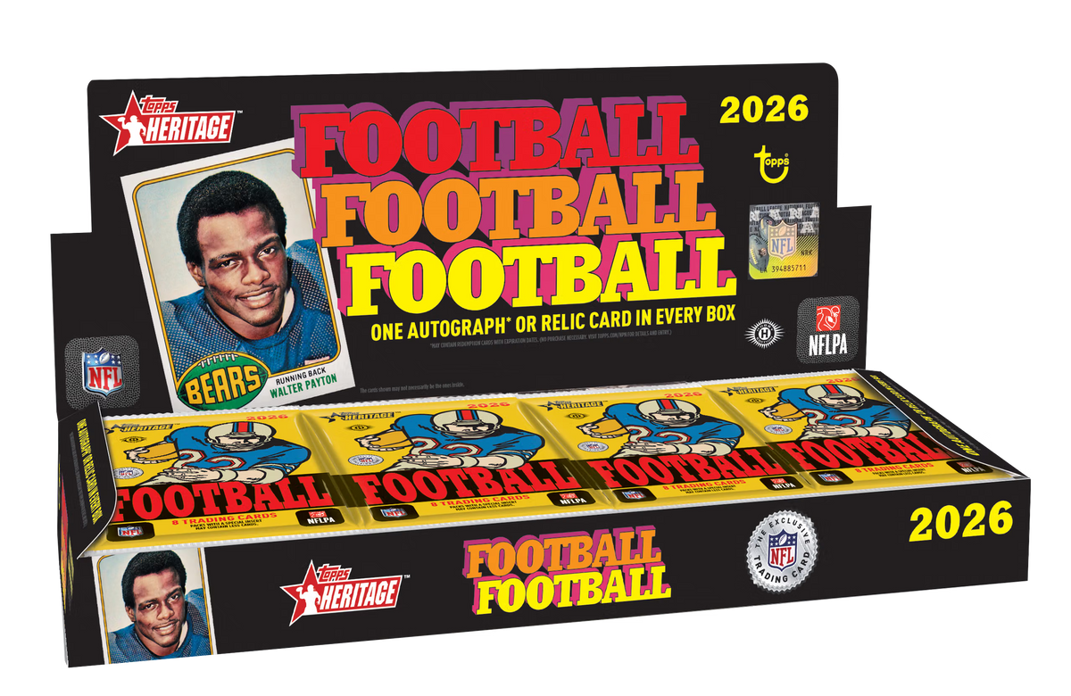 Topps Heritage NFL Football 2026 - Hobby Box