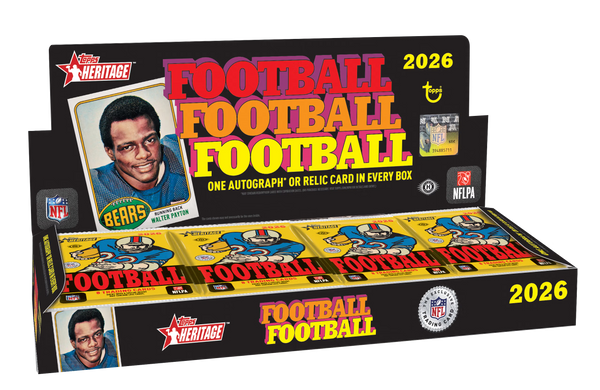 Topps Heritage NFL Football 2026 - Hobby Box