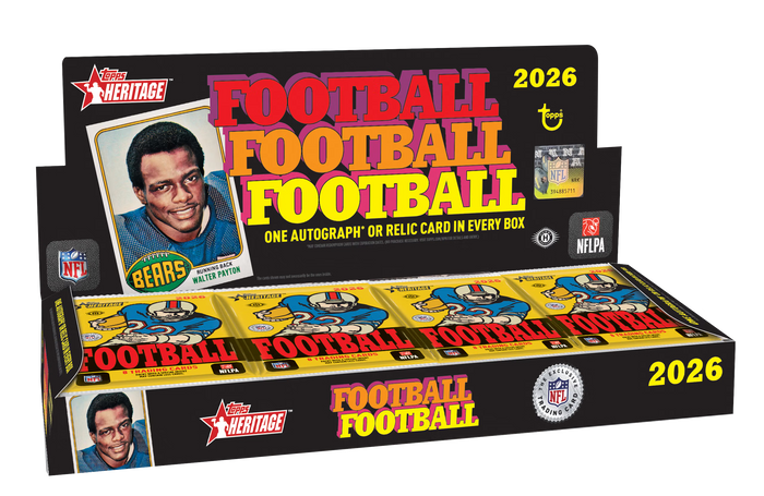 Topps Heritage NFL Football 2026 - Hobby Box