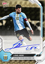 Topps NOW Lionel Messi Argentina 2026 - Final Farewell Pack mini