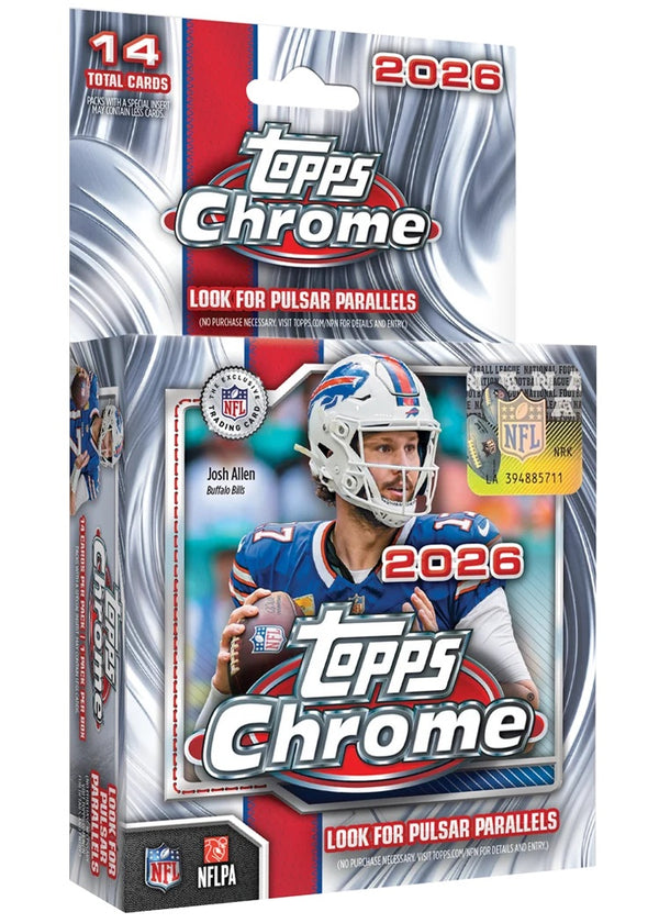 Topps Chrome NFL 2026 - Hanger Box