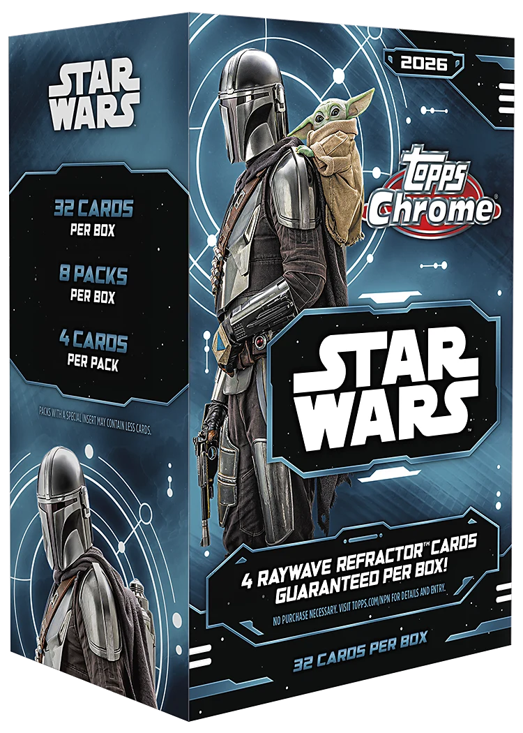 Topps Chrome Star Wars 2026 - Value Box