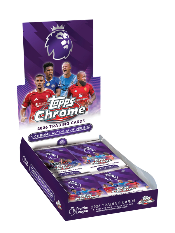 Topps Chrome Premier League 2026 - Hobby Box