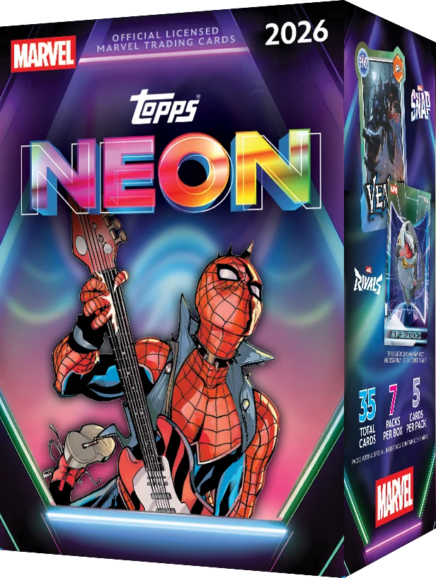 Topps Marvel Neon 2026 - Value Box