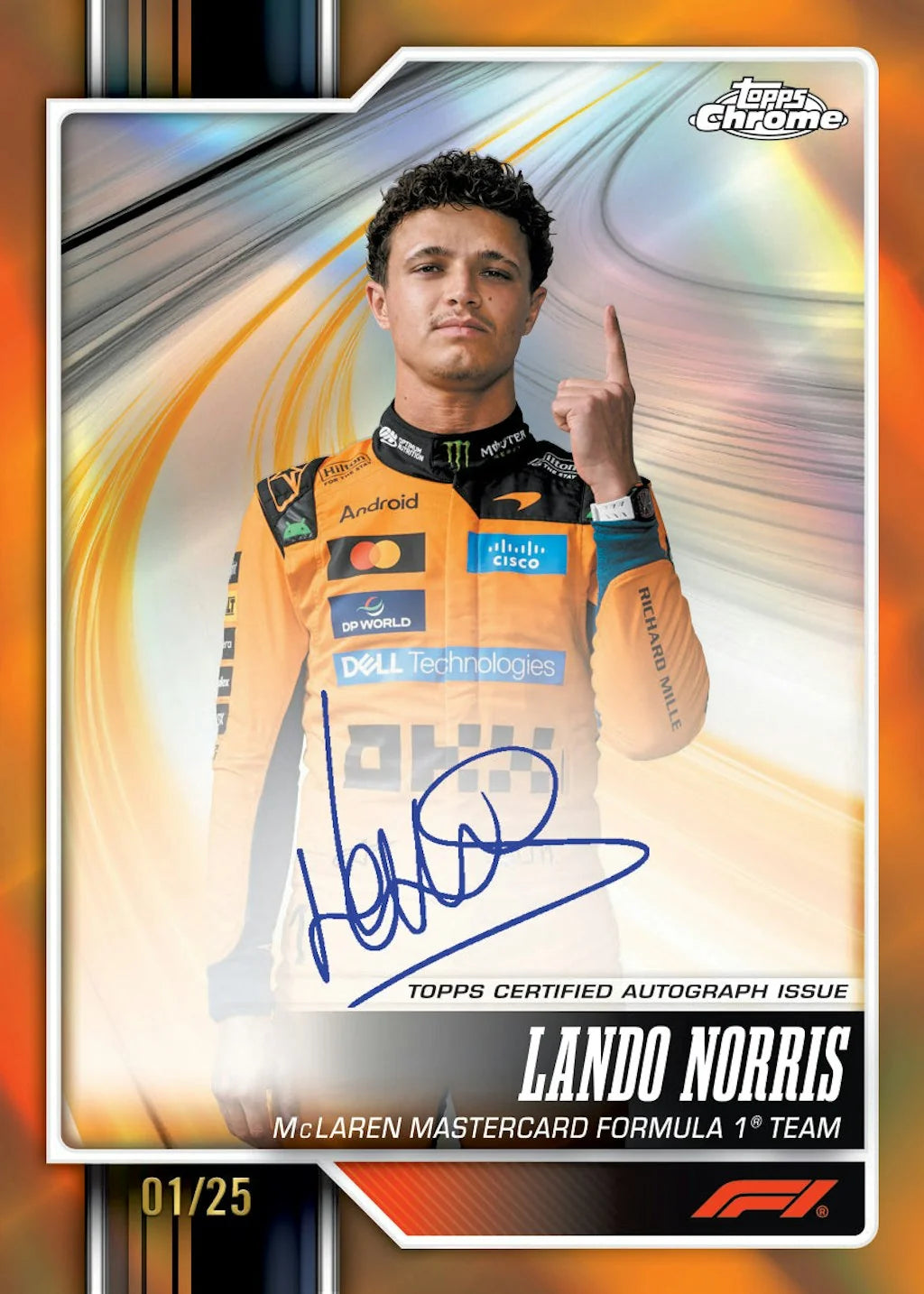 Topps Chrome Formula 1 2026 - Mega Box