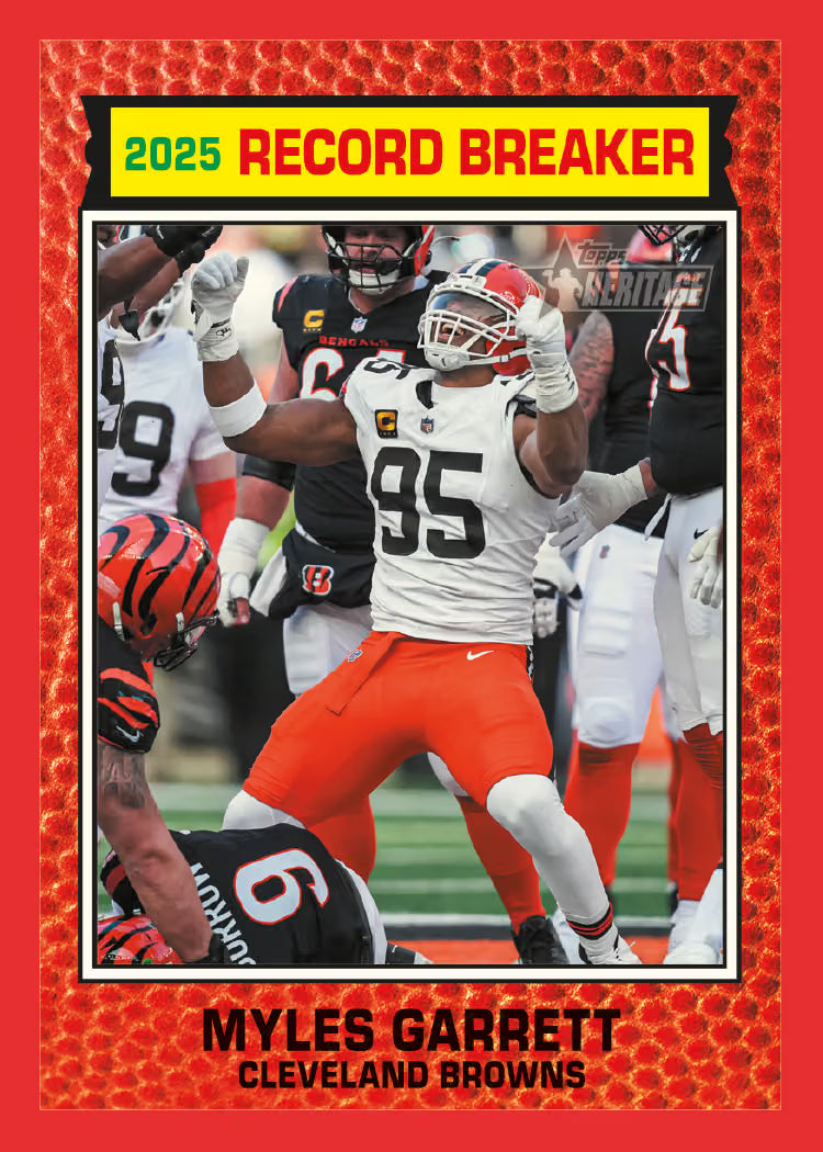 Topps Heritage NFL Football 2026 - Hobby Box