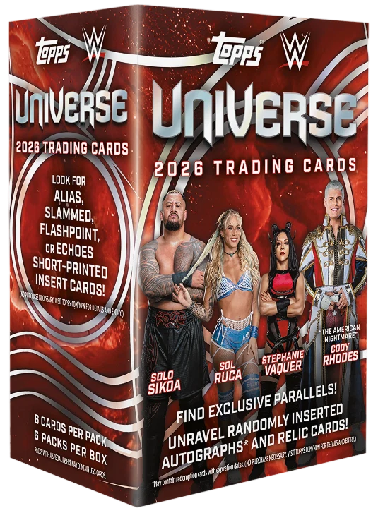 Topps Universe WWE 2026 - Value Box
