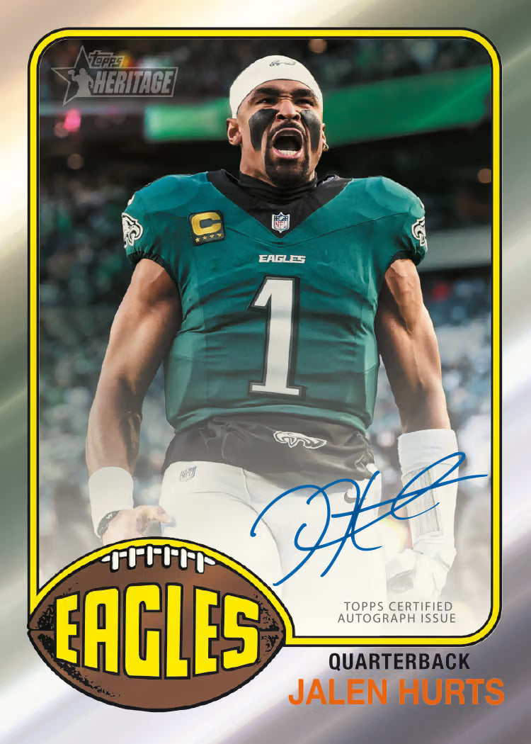 Topps Heritage NFL Football 2026 - Hobby Box