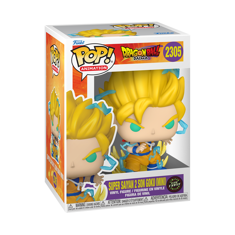 Funko Pop! - Dragon Ball Daima - Super Saiyan Son Goku (Mini) #2305 (Glow Chase)