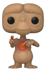 Figura De Accion E.t Con Glowing Heart 1258 Special Edition / Glow Exclusivo E.t El Extraterrestre Movies Funko Pop mini