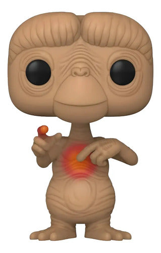Figura De Accion E.t Con Glowing Heart 1258 Special Edition / Glow Exclusivo E.t El Extraterrestre Movies Funko Pop