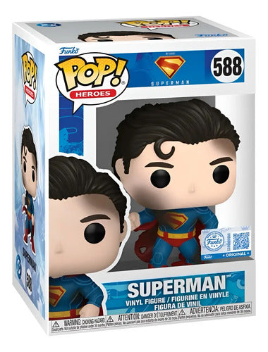Funko Pop Superman 588 Battle Damaged Funko Shop Exclusivo