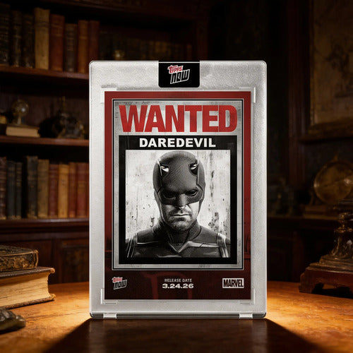Topps Now Marvel Daredevil Born Again Season 2 Wanted Poster