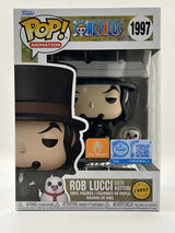 Funko One Piece Rob Lucci W/hattori 1997 Toy Temple Exclusiv mini