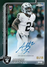 Topps Chrome Nfl 2025 Mega Box (caja Sellada) mini