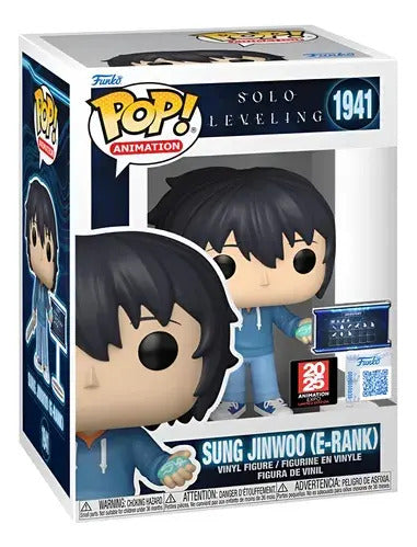 Funko Pop Sung Jinwoo (e Rank) 1941 Exc Animation Expo 25