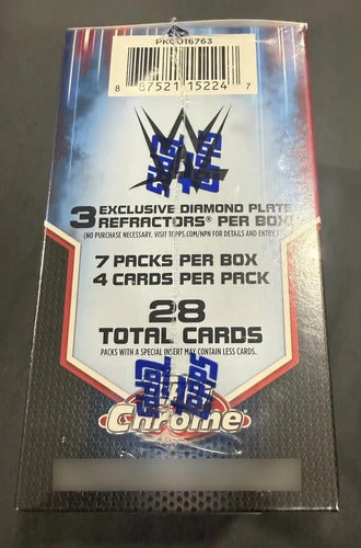 Topps Chrome Wwe 2026 - Value Box (28 Cartas Totales)
