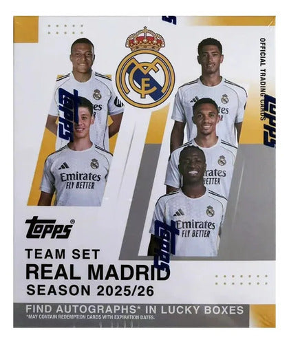 Topps Team Set Real Madrid 2025/26 (caja Sellada)