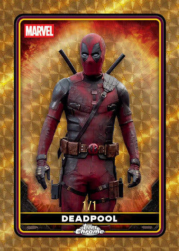 Topps Chrome Marvel Deadpool 2025 Value Box (caja Sellada)
