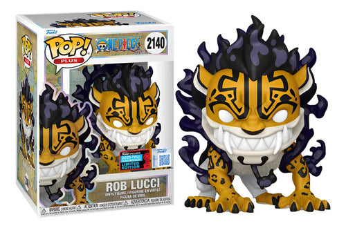 Funko Pop Rob Lucci Convencion Luffy Zoro Nami Chopper Sanji