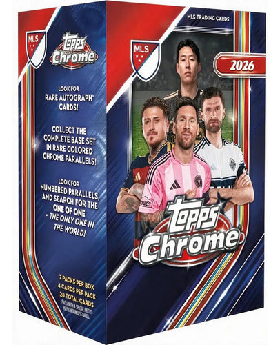 Topps Chrome Mls Soccer 2026 - Value Box