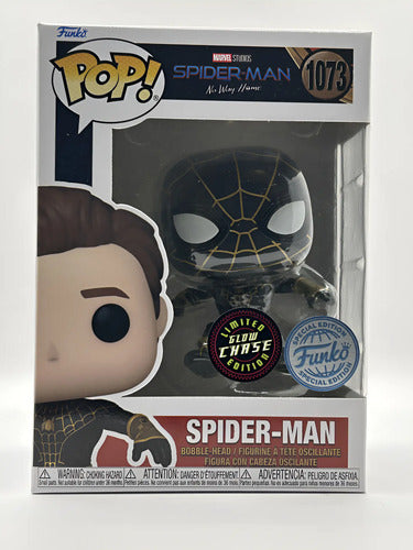 Funko Pop Marvel Spiderman 1073 Glow Chase Funko Special