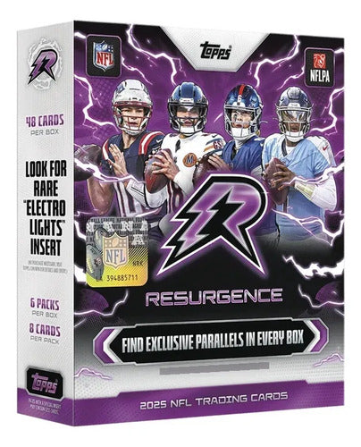 Topps Resurgence Nfl 2025 - Mega Box (caja Sellada)