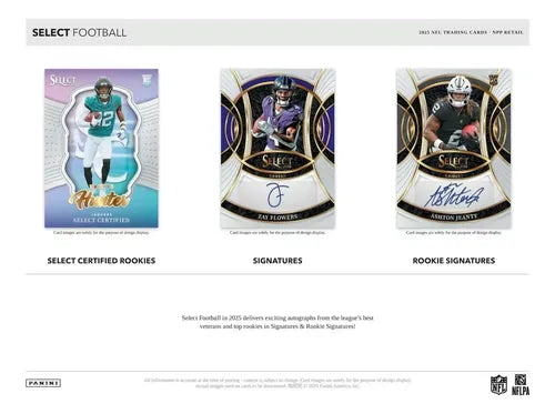 Panini Select 2025 Nfl Football Blaster Box (caja Sellada)
