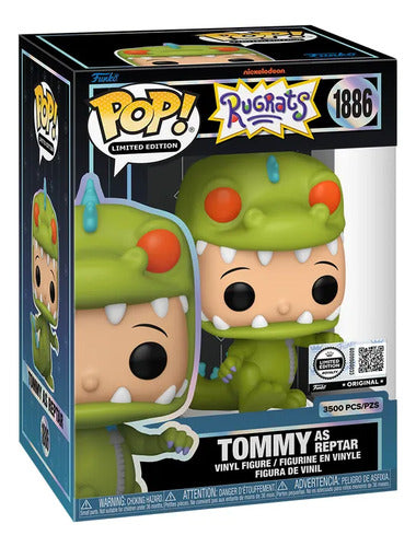 Funko Pop Rugrats Tommy As Reptar 1886 Edición Limitada