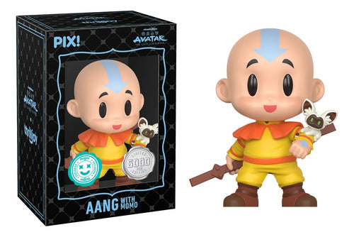 Thrilljoy Pix Avatar Aang With Momo Exclusivo Le 5,000 Pcs