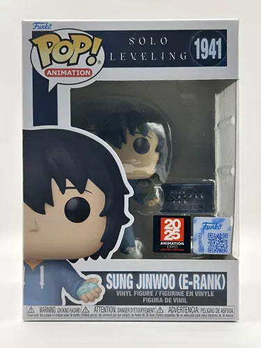 Funko Pop Sung Jinwoo (e Rank) 1941 Exc Animation Expo 25