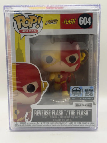 Funko Pop Reverse Flash 604 Exclusivo Gemini Le 3,500