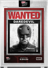 Topps Now Marvel Daredevil Born Again Season 2 Wanted Poster mini