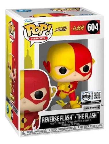 Funko Pop Reverse Flash 604 Exclusivo Gemini Le 3,500